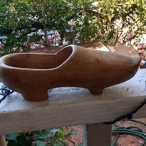 Antique hand made Dutch shoe from Rotterdam Netherlands. (Holland)